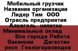 Мобильный грузчик › Название организации ­ Лидер Тим, ООО › Отрасль предприятия ­ Алкоголь, напитки › Минимальный оклад ­ 18 000 - Все города Работа » Вакансии   . Дагестан респ.,Геологоразведка п.